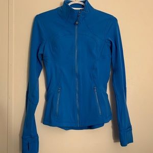 Lululemon ELECTRIC BLUE define zip track jacket
